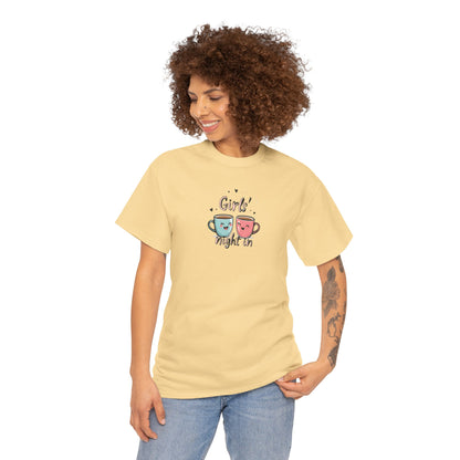 Girls' Night In Cotton T-Shirt