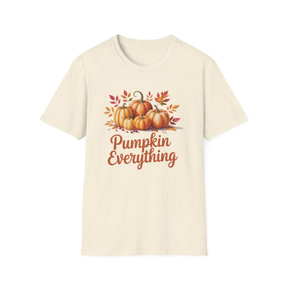 Autumn Pumpkin Everything T-Shirt | Cozy Graphic Tee for Fall
