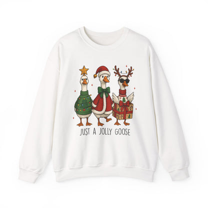 Christmas Goose Sweatshirt, Funny Holiday Sweatshirt