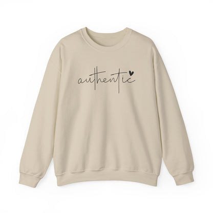 Be Authentic Inspirational Sweathshirt