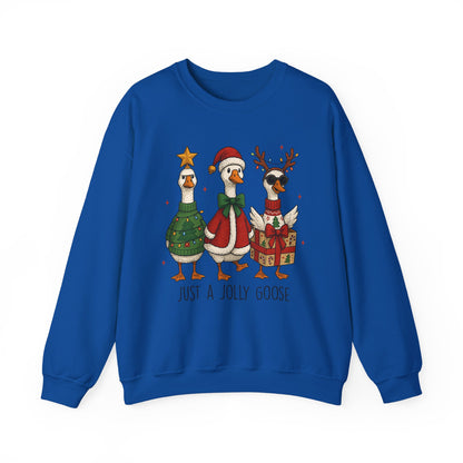 Christmas Goose Sweatshirt, Funny Holiday Sweatshirt