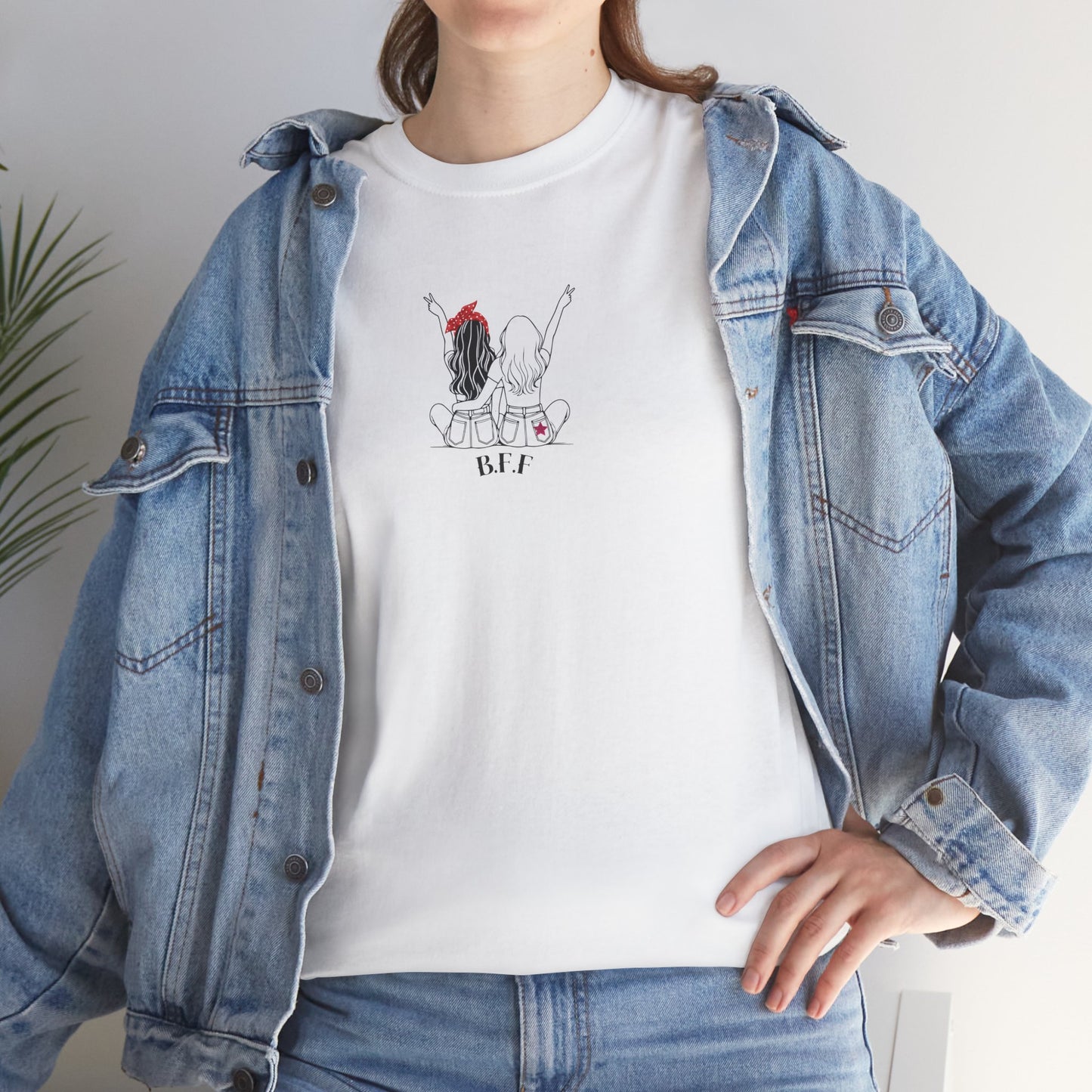 Best Friends Forever Cotton T-shirt