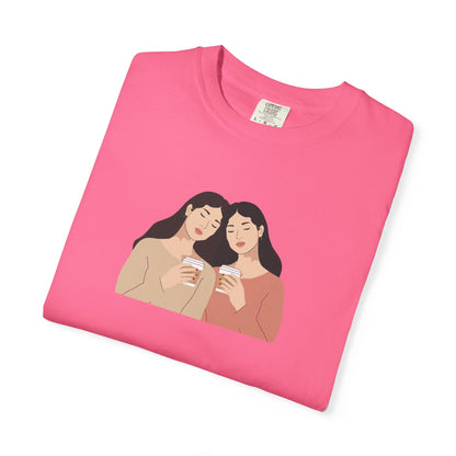 Sisterhood Graphic Tee, Cute Friendship Gift