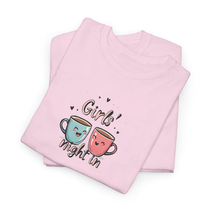 Girls' Night In Cotton T-Shirt