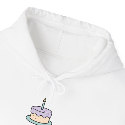 Birthday Cake Hoodie, Cute Gift for Cake Lovers