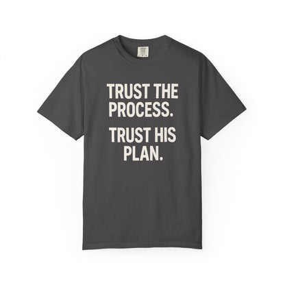 T-shirt unisexe inspirant - Faites confiance au processus, T-shirt motivant, tenue décontractée, idée cadeau, confort au quotidien