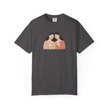 Sisterhood Graphic Tee, Cute Friendship Gift