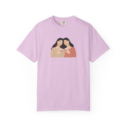 Sisterhood Graphic Tee, Cute Friendship Gift
