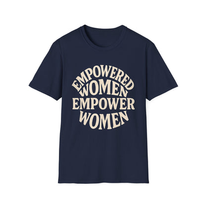 T-shirt unisexe « Femmes autonomes » | Cadeau féministe, T-shirt d'autonomisation, Vêtements pour les droits des femmes, T-shirt de motivation, Tenue décontractée