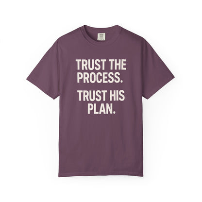 T-shirt unisexe inspirant - Faites confiance au processus, T-shirt motivant, tenue décontractée, idée cadeau, confort au quotidien
