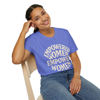 T-shirt unisexe « Femmes autonomes » | Cadeau féministe, T-shirt d'autonomisation, Vêtements pour les droits des femmes, T-shirt de motivation, Tenue décontractée