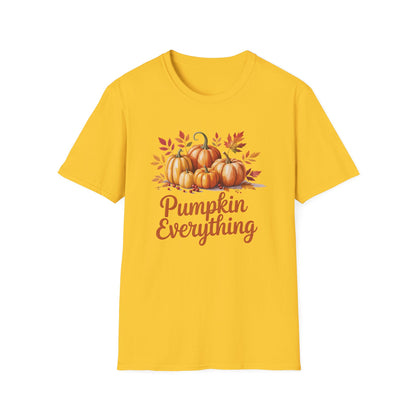 Autumn Pumpkin Everything T-Shirt | Cozy Graphic Tee for Fall