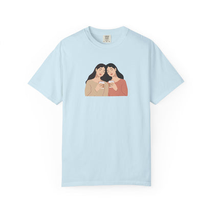 Sisterhood Graphic Tee, Cute Friendship Gift