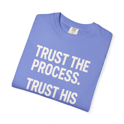 T-shirt unisexe inspirant - Faites confiance au processus, T-shirt motivant, tenue décontractée, idée cadeau, confort au quotidien