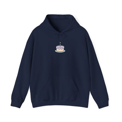Birthday Cake Hoodie, Cute Gift for Cake Lovers