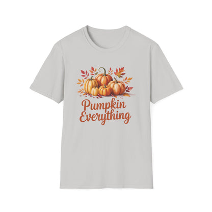 Autumn Pumpkin Everything T-Shirt | Cozy Graphic Tee for Fall
