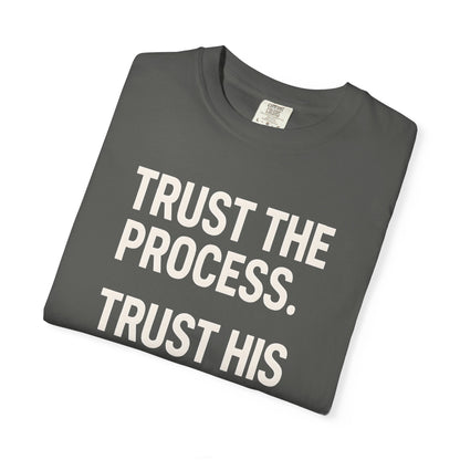 T-shirt unisexe inspirant - Faites confiance au processus, T-shirt motivant, tenue décontractée, idée cadeau, confort au quotidien