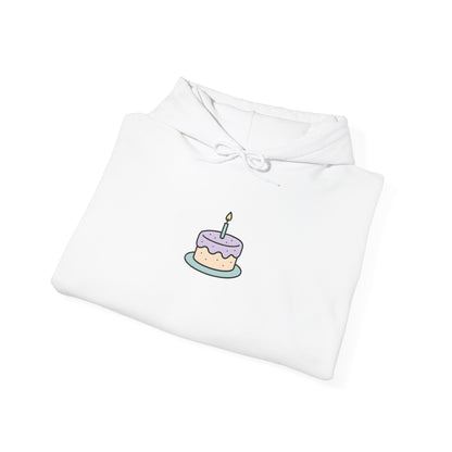 Birthday Cake Hoodie, Cute Gift for Cake Lovers