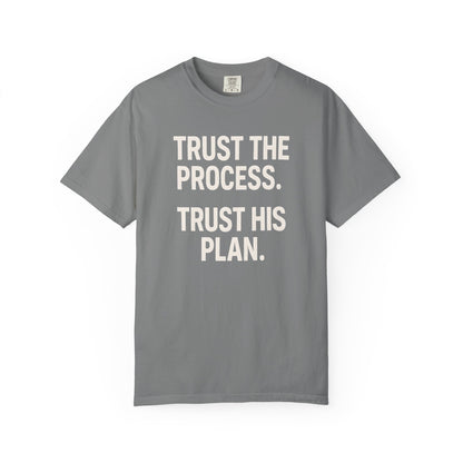 T-shirt unisexe inspirant - Faites confiance au processus, T-shirt motivant, tenue décontractée, idée cadeau, confort au quotidien