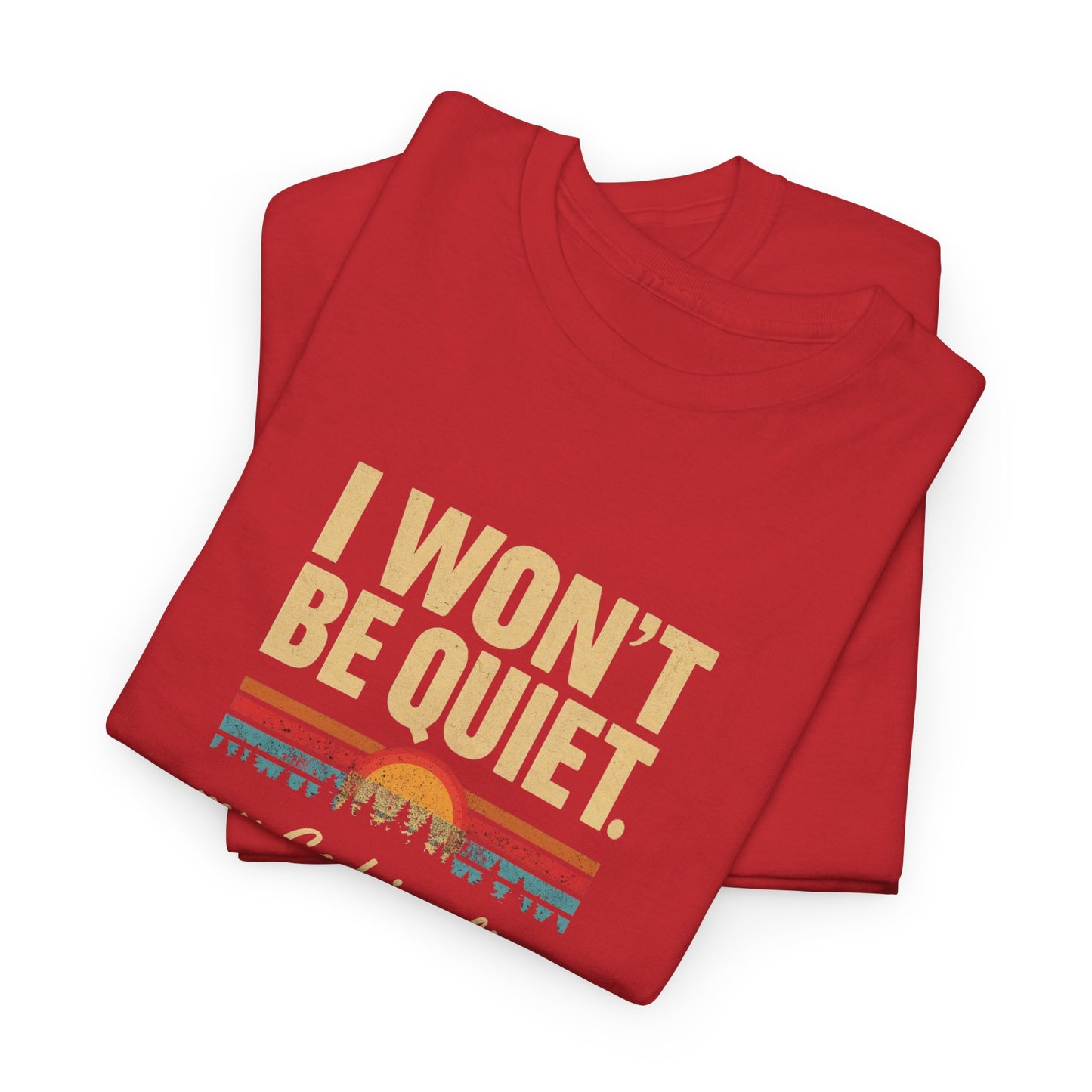 I wont be quiet, my God is alive Christian & Inspirational T-shirt