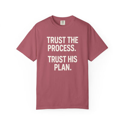 T-shirt unisexe inspirant - Faites confiance au processus, T-shirt motivant, tenue décontractée, idée cadeau, confort au quotidien