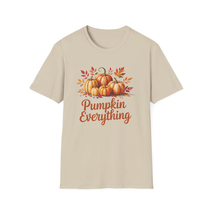 Autumn Pumpkin Everything T-Shirt | Cozy Graphic Tee for Fall