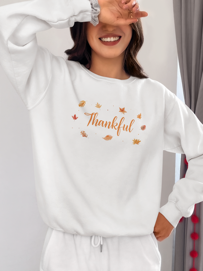 Thankful Crewneck Sweatshirt | Fall Apparel