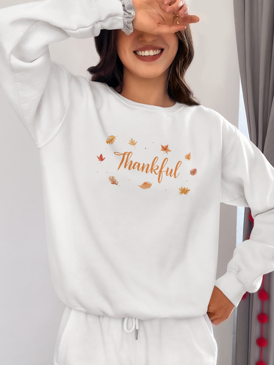 Thankful Crewneck Sweatshirt | Fall Apparel