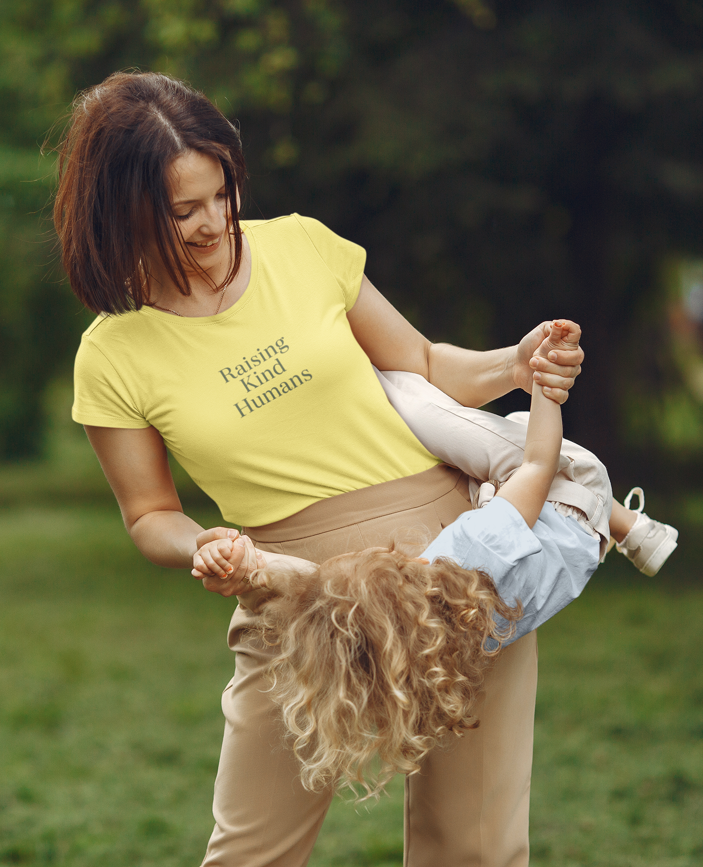 Raising Kind Humans Tee, Gift for Parents, Mom T-shirt