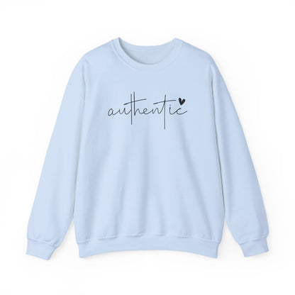 Be Authentic Inspirational Sweathshirt