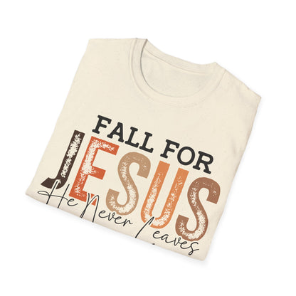 Fall for Jesus Unisex Softstyle T-Shirt