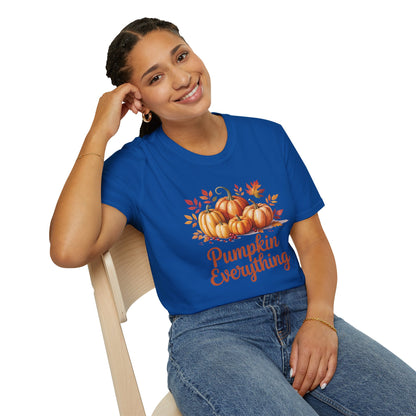 Autumn Pumpkin Everything T-Shirt | Cozy Graphic Tee for Fall
