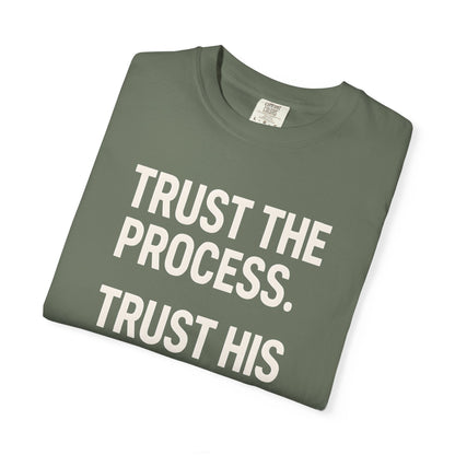 T-shirt unisexe inspirant - Faites confiance au processus, T-shirt motivant, tenue décontractée, idée cadeau, confort au quotidien