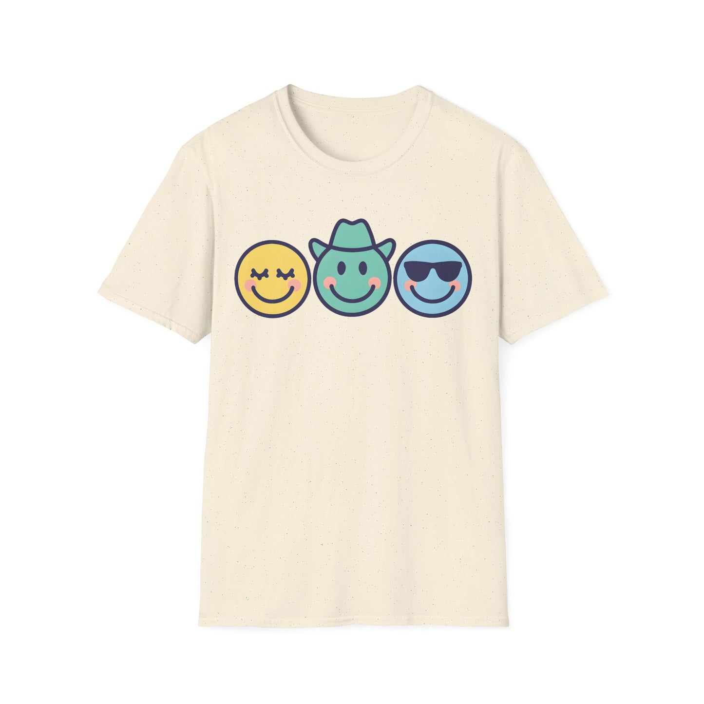 Happy Vibes Emoji T-Shirt