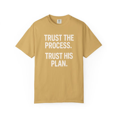 T-shirt unisexe inspirant - Faites confiance au processus, T-shirt motivant, tenue décontractée, idée cadeau, confort au quotidien