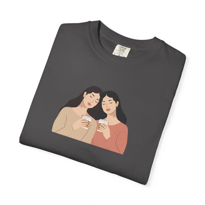Sisterhood Graphic Tee, Cute Friendship Gift