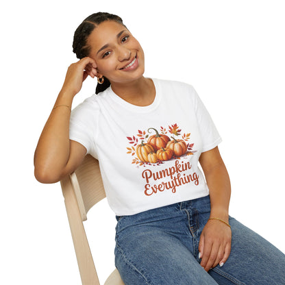 Autumn Pumpkin Everything T-Shirt | Cozy Graphic Tee for Fall