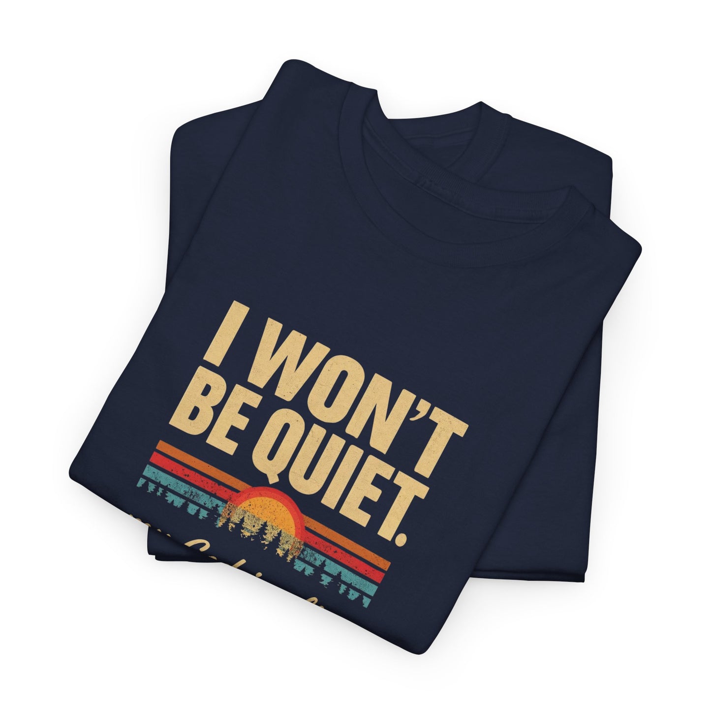 I wont be quiet, my God is alive Christian & Inspirational T-shirt