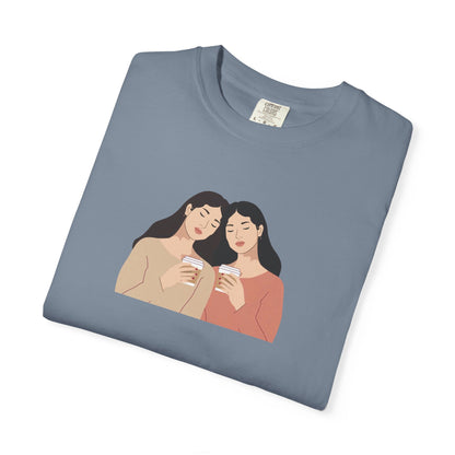 Sisterhood Graphic Tee, Cute Friendship Gift