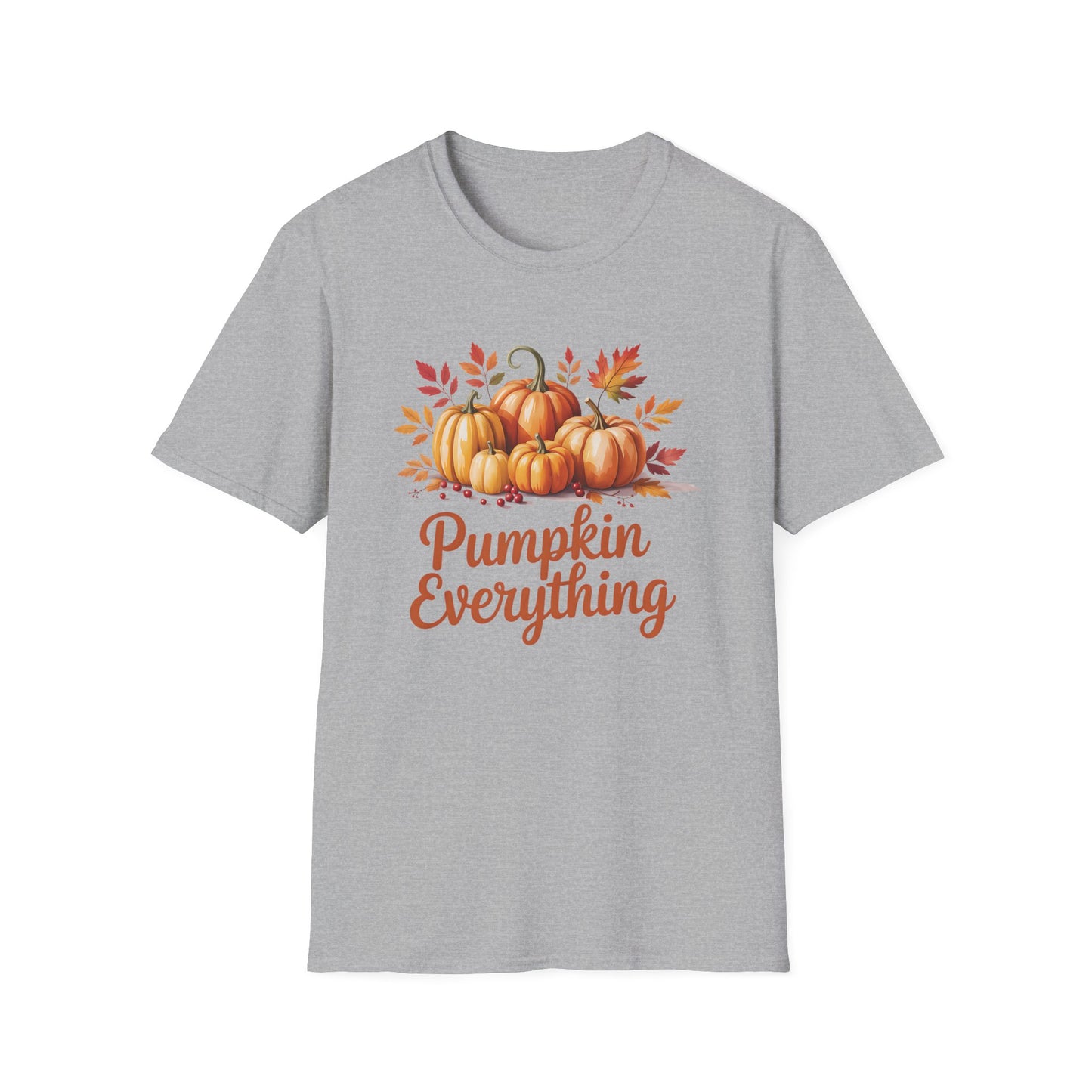 Autumn Pumpkin Everything T-Shirt | Cozy Graphic Tee for Fall