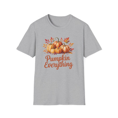 Autumn Pumpkin Everything T-Shirt | Cozy Graphic Tee for Fall