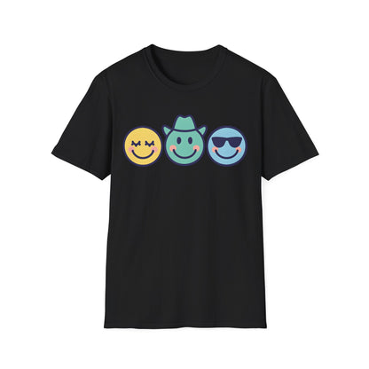 Happy Vibes Emoji T-Shirt