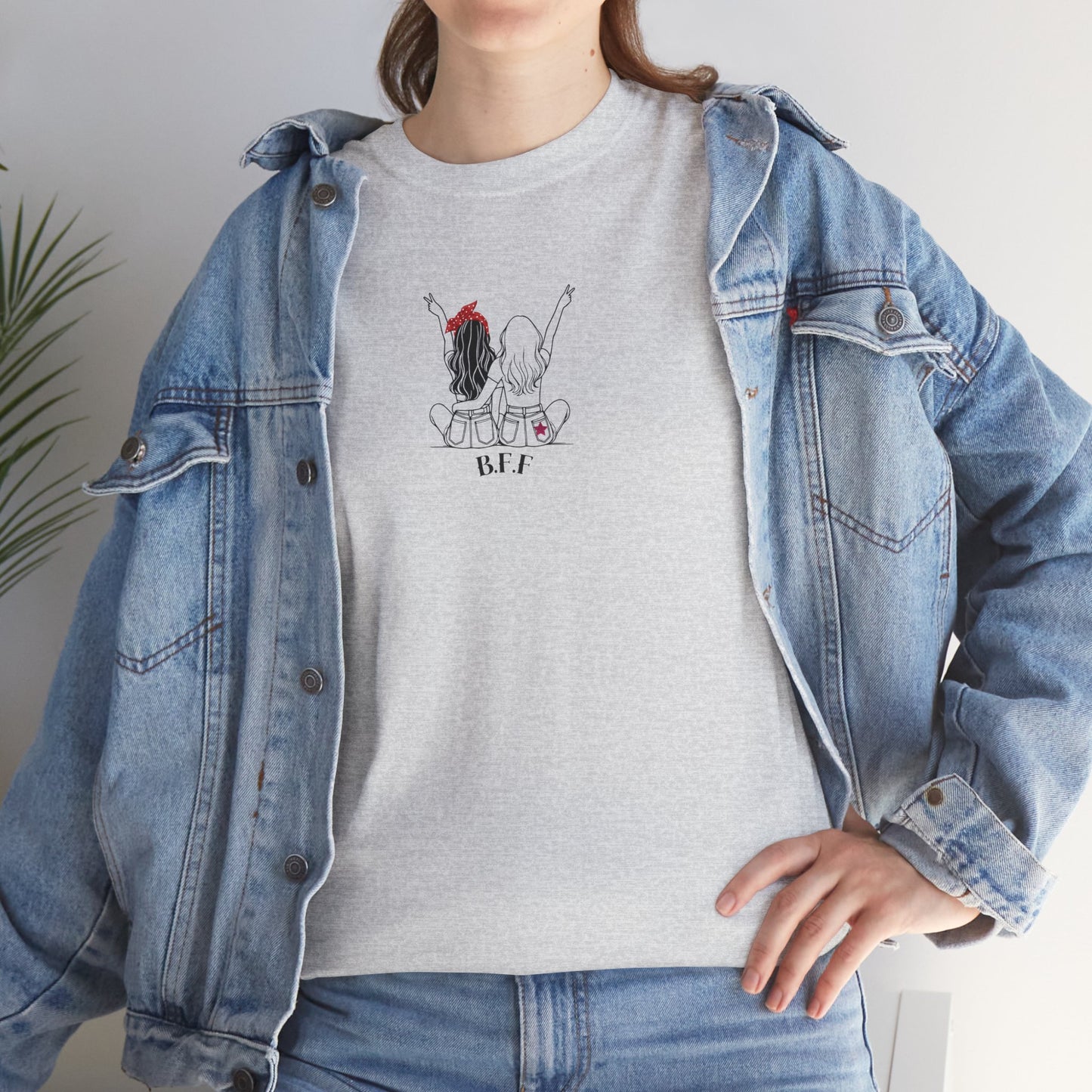 Best Friends Forever Cotton T-shirt