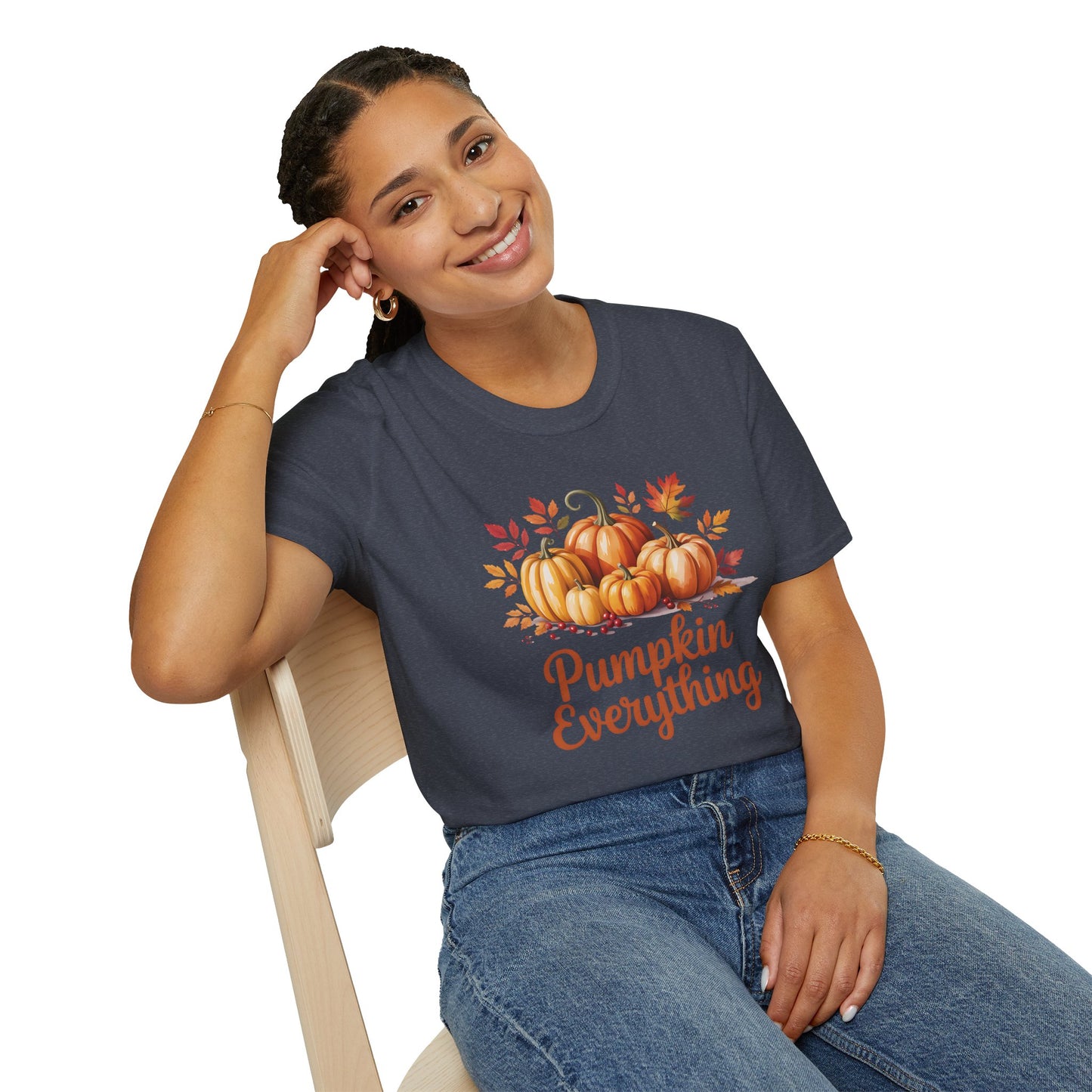 Autumn Pumpkin Everything T-Shirt | Cozy Graphic Tee for Fall