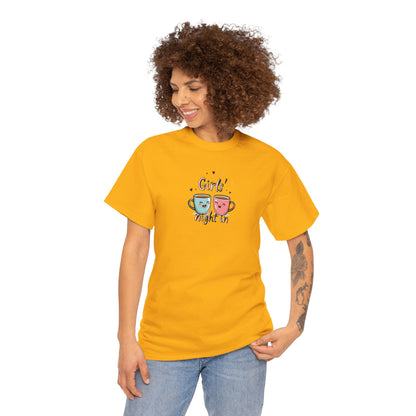 Girls' Night In Cotton T-Shirt