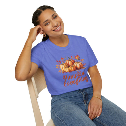 Autumn Pumpkin Everything T-Shirt | Cozy Graphic Tee for Fall