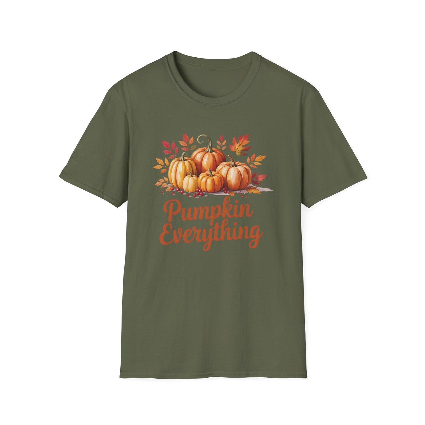 Autumn Pumpkin Everything T-Shirt | Cozy Graphic Tee for Fall