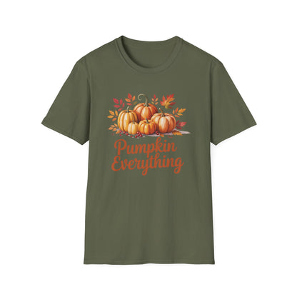 Autumn Pumpkin Everything T-Shirt | Cozy Graphic Tee for Fall