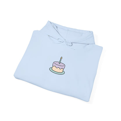 Birthday Cake Hoodie, Cute Gift for Cake Lovers