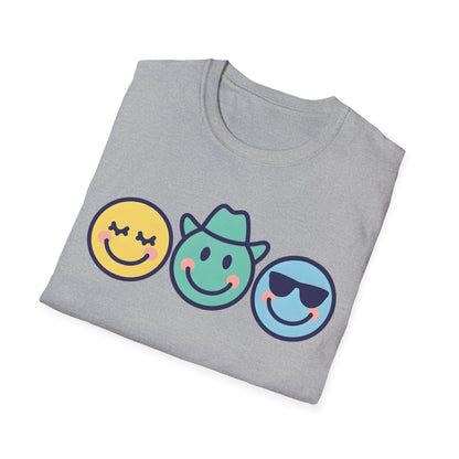 Happy Vibes Emoji T-Shirt